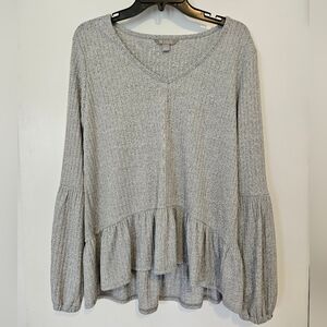 Falls Creek Peplum Top